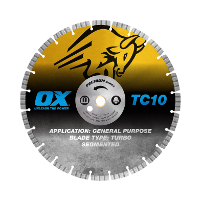 CUE-TC1014 OX TC10-14 DIAMOND CONCRETE BLADE 14"