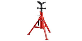 CWI-VEVORPIPEJACK VEVOR Pipe Jack Stand with 4-Ball Transfer V-Head and Foldin