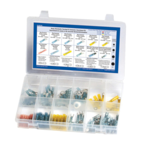 EL1-836503 GROTE HEAT SHRINK KIT,TERMINAL AND CONNECTOR,120 PCE