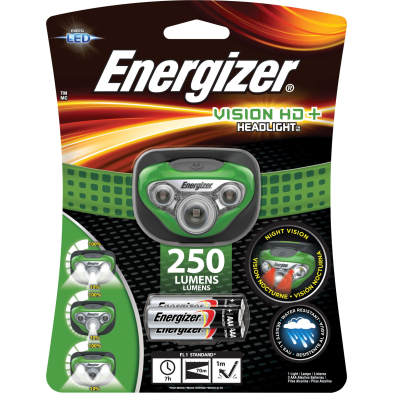 ELP-ENHDC32E ENERGIZER HDC32E VISION HD+LED HEADLAMP 350LU