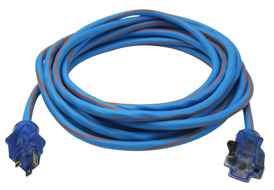 ELP-EXCORDLT530725 LT530725 PRIME ARCTIC BLUE 14/3 25' EXT. CORD BLUE/ORANGE