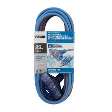 ELP-EXCORDLT530730 LT530730 PRIME ARCTIC BLUE 14/3 50' EXT. CORD BLUE/ORANGE