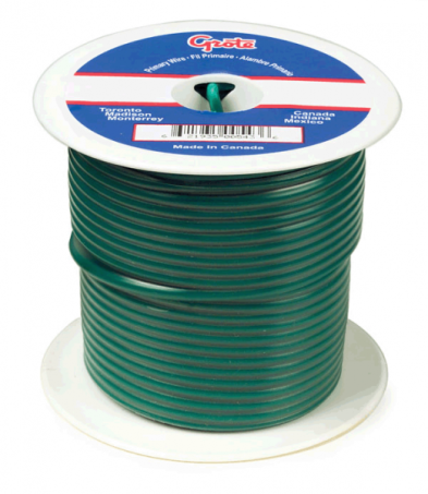 ELP-GROTE879006 GROTE 87-9006 GROTE COPPER WIRE 18GA 100' GREEN