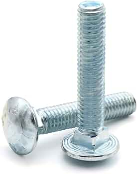 FAB-21773 21773 3/4"-10X5" ZINC FINISH ASTM A307  HEAD CARRIAGE BOLT