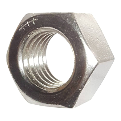 FAH-70715 70715 9/16"-12 18-8 Stainless Steel Finished Hex Nut