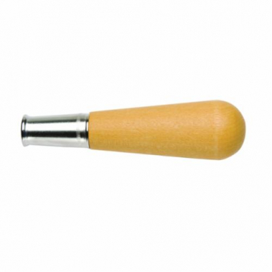 FIL-NI21485N NICHOLSON FILE HANDLE,WOOD W/METAL FERRULE,#1
