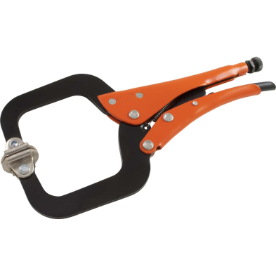  GRAY TOOLS GRIP ON LOCKING C CLAMP WITH SWIVEL PADS