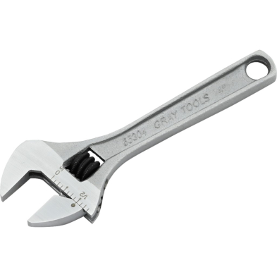 GRAY TOOLS ADJUSTABLE WRENCHES MATTE FINISH