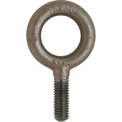  GRAY TOOLS RATED PLAIN PATTERN EYE BOLTS