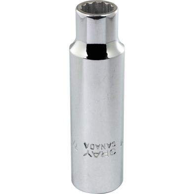  GRAY TOOLS 1/2" DRIVE 12 POINT DEEP LENGTH SOCKETS