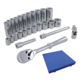 GRY-25026 GRAY #25026 SOCKET SET, 3/8" DR, 26 PC