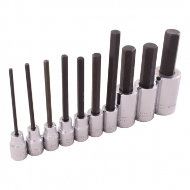 GRY-25610 25610, SOCKET SET 3/8 &1/2" DRIVE, HEX HEAD, 10PC