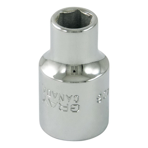 GRY-406 GRAY #406 SOCKET, 3/8", 1/2" DR