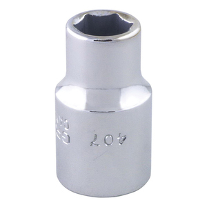 GRY-407 GRAY #407 SOCKET, 7/16", 1/2" DR