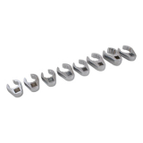 GRY-65908 65908 WRENCH CROW FOOT FLARE NUT 8 PC 1/2" DR