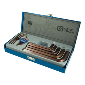 GRY-697115 697115 HEX KEY SET MET SHORTARM 15 PC