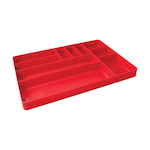 GRY-94702 TRAY ORGANIZER RED - 10 COMPARTME (11 X 16 X 1.5")