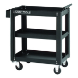GRY-97503B 97503B UTILITY CART WITH 3 TRAY