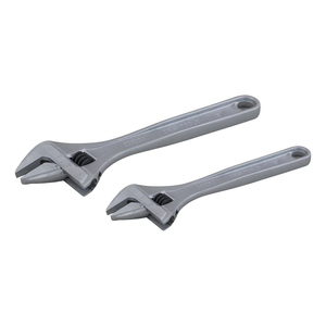 GRY-AW812S GRAY 2 PCE ADJUSTABLE WRENCH SET,8" & 12"