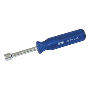 GRY-CH12 GRAY #CH12 NUT DRIVER, 3/8", BLUE