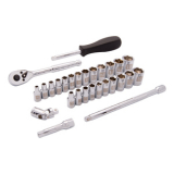 GRY-D004004 D004004 1/4" D 28 PC 6 PT SAE/MET STD