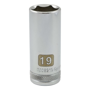 GRY-D008219 SOCKET METRIC 3/8IN HEX 19MM 6 2.48IN