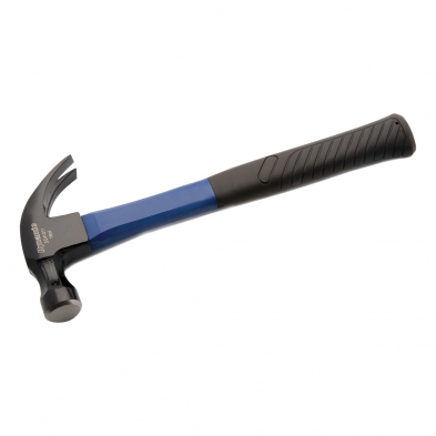GRY-D041011 GRAY 16OZ CLAW HAMMER W/FIBREGLASS HANDLE