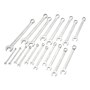 GRY-D074223 DYNAMIC 19 PCE METRIC COMB.WRENCH SET,6-24MM
