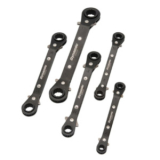 GRY-D081201 5 PC SAE DBL BOX OFF REV RATCH WR SET