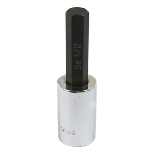 GRY-DW16L DW16L HEX HD. SKT., 1/2" X 4", 1/2" DR.