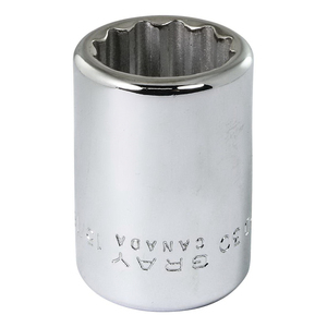 GRY-HD40 HD40 SOCKET, 1-1/4", 3/4" D, 12 PT