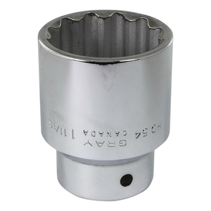 GRY-HD54 GRAY #HD54 SOCKET 1-11/16", 3/4" DR. 12 PT