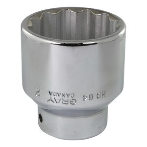 GRY-HD64 GRAY #HD64 SOCKET 2", 3/4" DR. 12 PT