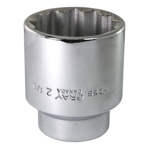 GRY-HD68 GRAY #HD68 SOCKET 2-1/8", 3/4" DR. 12 PT