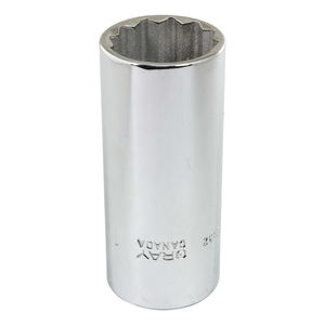 GRY-LD32 SOCKET 1 X 1/2"DR 12 PT DP