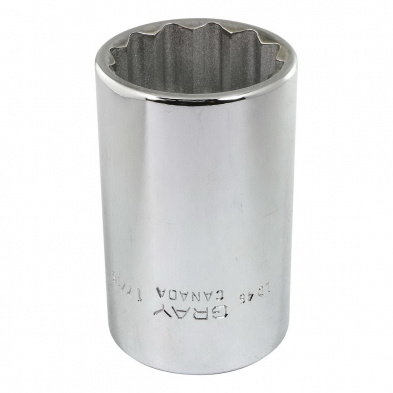 GRY-LD46 GRAY LD46 SOCKET 1-7/16 X 1/2 DR 12PT DP