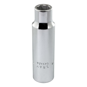 GRY-LDS14 GRAY LDS14 SOCKET, 7/16", 1/2" DR., 12PT.