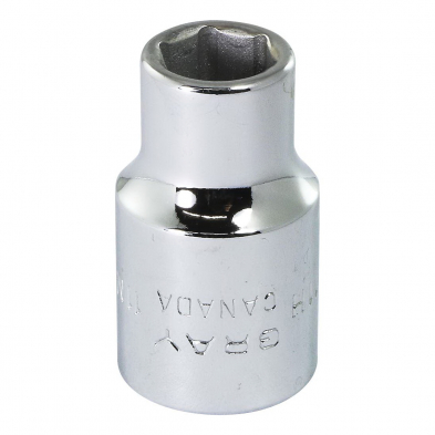 GRY-M1211H GRAY #M1211H SOCKET 11MM, 1/2" DR.