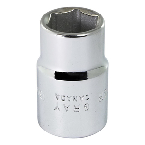GRY-M1215H GRAY #M1215H SOCKET 15MM, 1/2" DR.