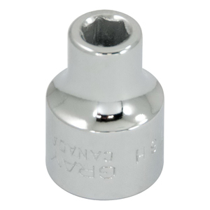 GRY-MT6H GRAY 6MM X 3/8" DR 6 PT REG SOCKET