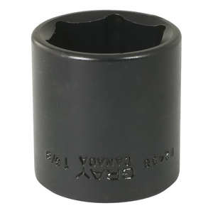 GRY-P2438 GRAY #P2438 SOCKET, 1-3/8", 1/2" DR. IMPACT