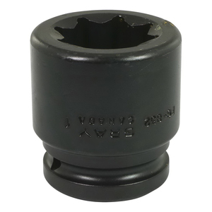 GRY-P6832 GRAY #P6-832 SOCKET 1", 3/4" DR. IMPACT 8PT