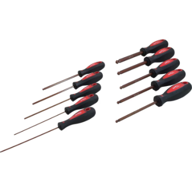 GRY-SCD2010 SCD2010 S' DRIVER BALL HEX KEY SET 10 PC