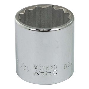 GRY-T26 GRAY #T26 SOCKET, 13/16" 3/8"DR