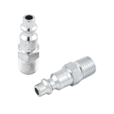 HF1-420101 IPM1438 I/M PLUG MALE, 1/4" BODY x 3/8" MNPT
