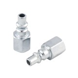 HF1-420602 APF1414 A PLUG FEMALE, 1/4" BODY x 1/4" FNPT