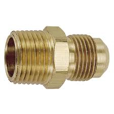 HF1-G14160605 GREEN LINE G1416-06-05 BRASS MALE SAE TO 3/8" NPT CONNECTOR