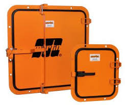 HR1-CYAE242404ML CYAE-2424-04ML DOOR;INSP;24X24in;STL;ORANGE;MARTIENG