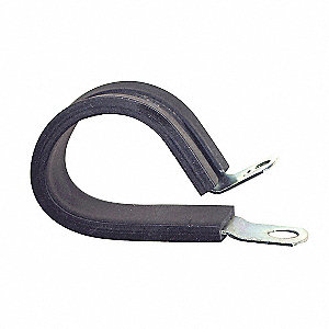 HR1-TS17R64 TS17R-64 TUBE STRAP 4 TUBE OD, 1/2 BAND, 1/4 HOLE