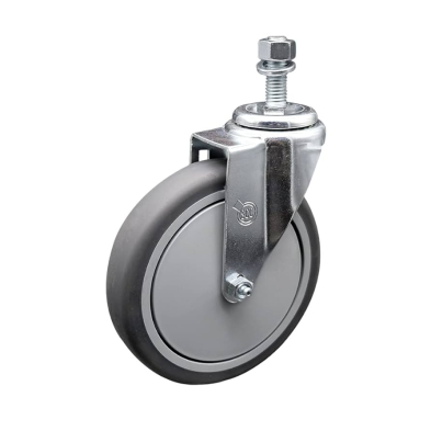 HT1-FA1465W6 #1465W-6 SWIVEL CASTER, 6" THERMO PLASTIC